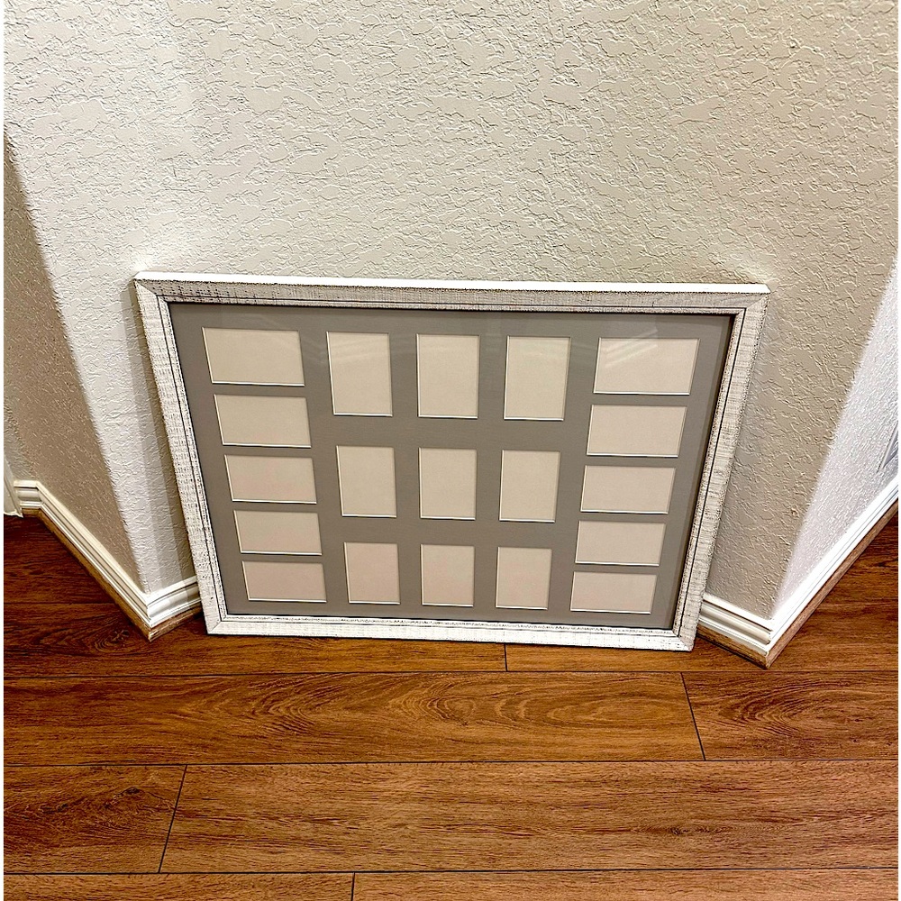 Custom-Made Rustic White Photo Frame (36"x28") - Hobby Lobby